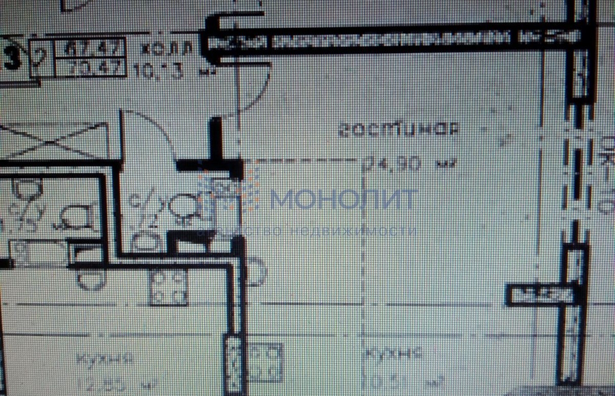 2-комнатная квартира, 73.5 м² – г. Нижний Новгород, р-н Советский, ул.  Тимирязева, 9к1. Код объекта: 1351213