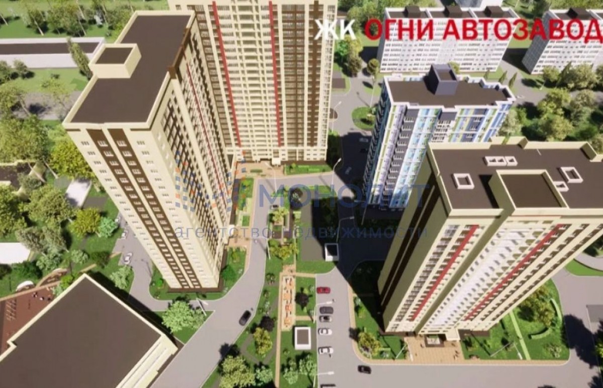 1-комнатная квартира, 22.5 м² – г. Нижний Новгород, р-н Автозаводский, ул.  Коломенская, 8А. Код объекта: 1435200