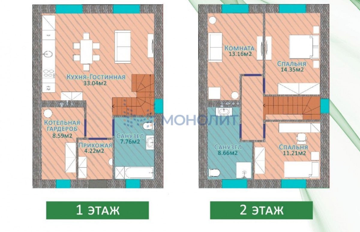 Дом, 120 м² – г. Кстово, ул. Тенистая. Код объекта: 1572595